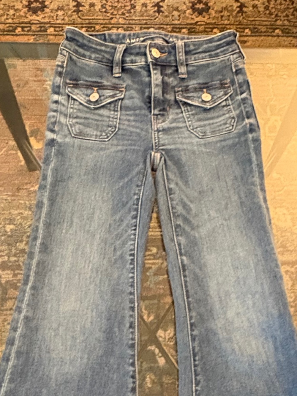 American Eagle Flare/Bell Bottom Jeans, Size 24